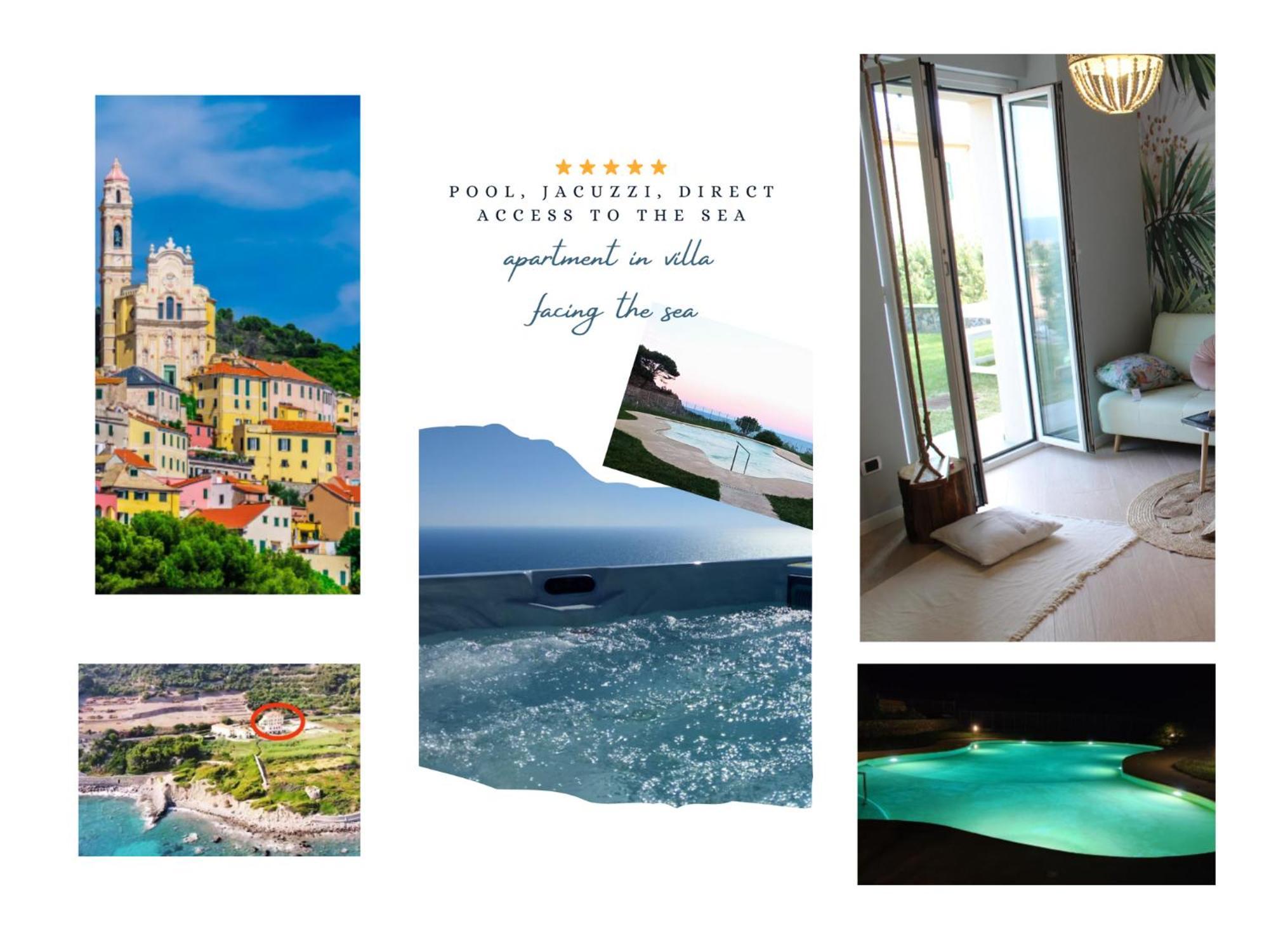 Cluxury-Torre Dei Saraceni Boutique Apt By The Sea Beach, Pool,Private Jacuzzi, Parking شيرفو المظهر الخارجي الصورة